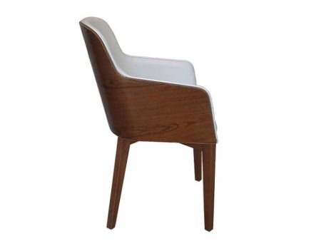 B&T  Hudson Dining Chair - Wood Legs For Discount