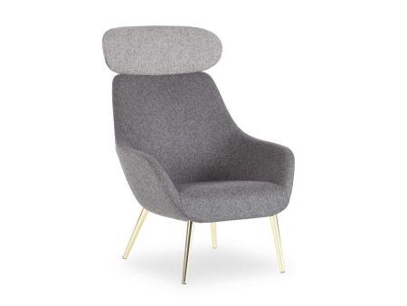 B&T Lamy Lounge Chair - Dowel Base - High Online now