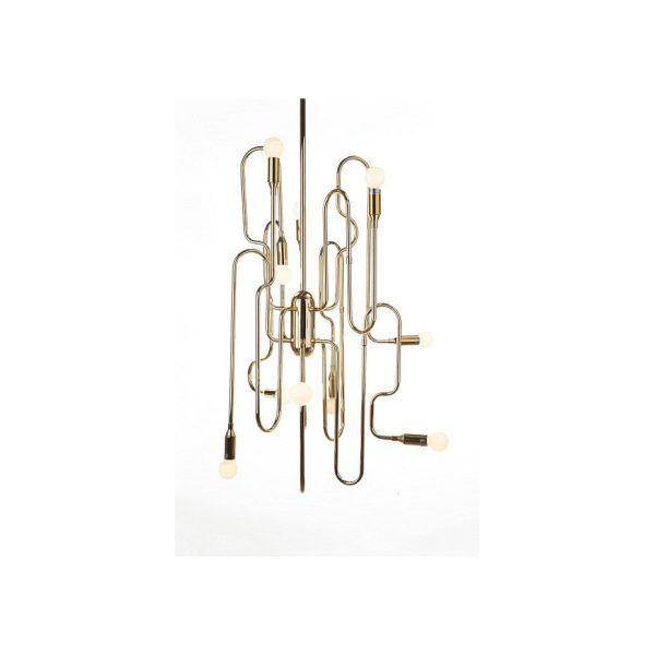 Stilnovo Trombone Chandelier For Sale