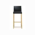 TOV Denmark Gold Bar Stool - set of 2 Online now