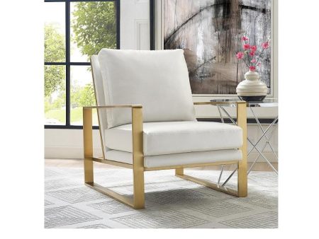 TOV Mott  Chair - Gold Base Cheap