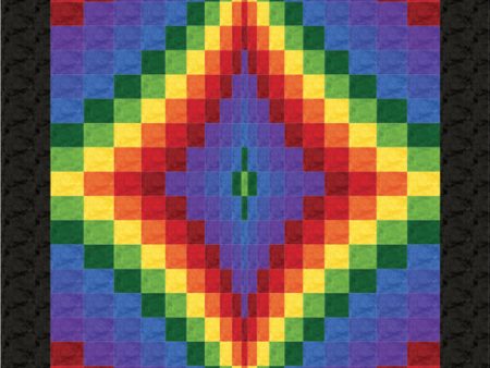 Bargello Queen Diamond Quilt Pattern CJC-50751w  - Wholesale Product Online Hot Sale