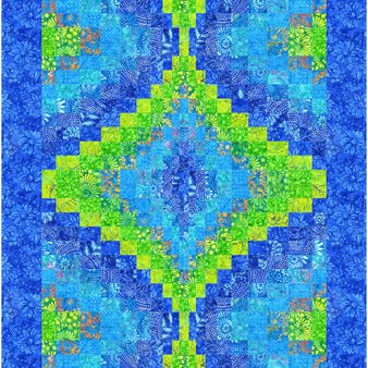 Brilliant Gem Quilt Pattern CJC-58051w  - Wholesale Product Discount