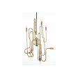 Stilnovo Trombone Chandelier For Sale