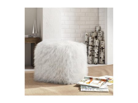 TOV Tibetan Sheep Pouf For Cheap