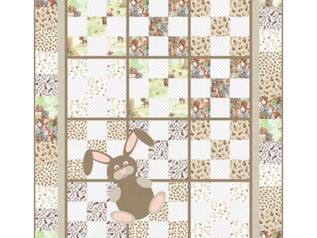 9-Patch Bunny Quilt Pattern CJC-46735w  - Wholesale Product on Sale