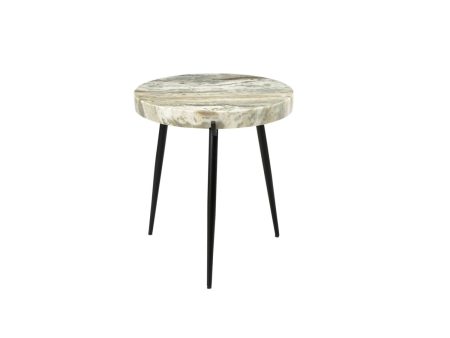 Brinley Marble Accent Table Cheap