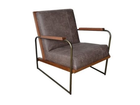 Damian PU Accent Chair Online Sale