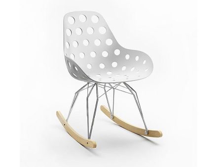 Kubikoff Diamond Dimple Hole Rocker Chair Sale