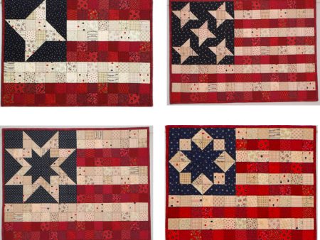 Broad Stripes, Bright Stars Quilt Pattern SP-212w  - Wholesale Product Hot on Sale