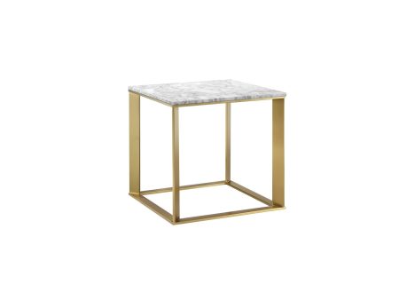 Farah  Side Table - Gold Online Hot Sale