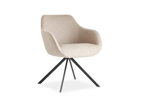 B&T Lamy Dining Chair - Ellipse Swivel Hot on Sale