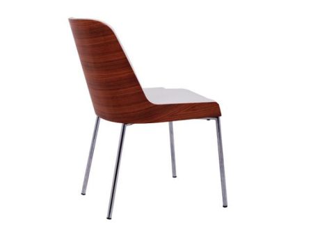 B&T  Hudson Side Chair - Steel Legs Fashion