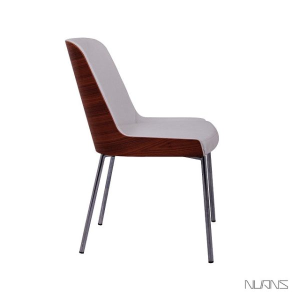 B&T  Hudson Side Chair - Steel Legs Fashion