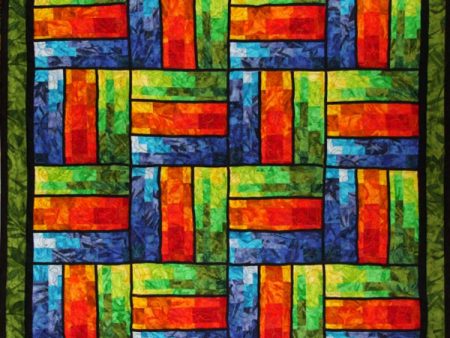 Bargello Rails Quilt Pattern KG-30w  - Wholesale Product For Sale