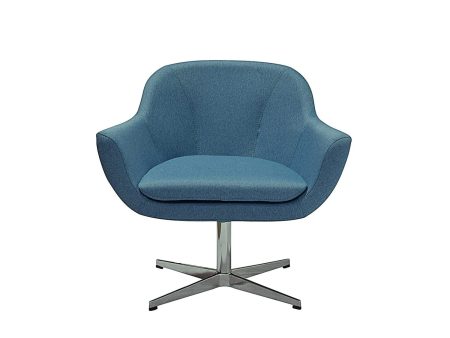 B&T Green Swivel Lounge Chair - Aluminum Sale