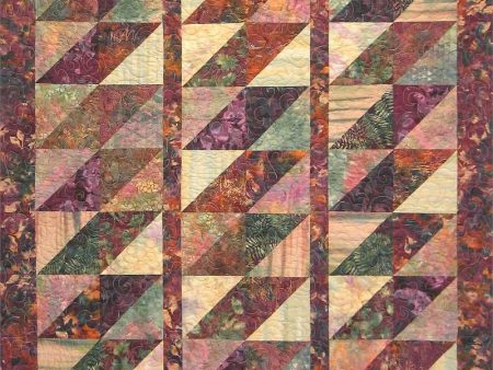 Batik Diamonds Quilt Pattern BS2-206w  - Wholesale Product For Cheap