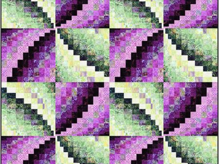 Bargello Pinwheel Quilt Pattern CJC-48676w  - Wholesale Product Supply