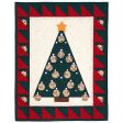 Yo-Yo Advent Tree Quilt Pattern SCN-2023 - Paper Pattern For Sale