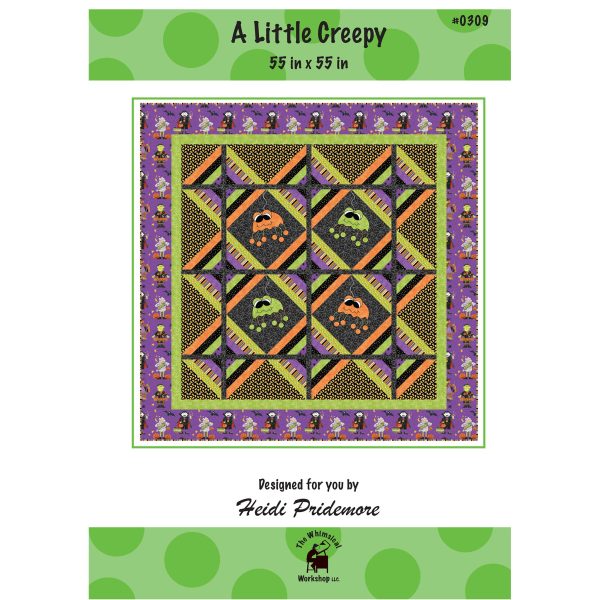 A Little Creepy Quilt Pattern TWW-0309 - Paper Pattern Online now