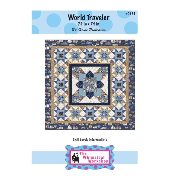 World Traveler Quilt Pattern TWW-0461w - Wholesale Product Supply