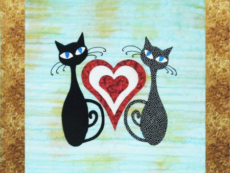 9 Lives Plus 3 February Quilt Pattern GGA-B13w  - Wholesale Product Online now