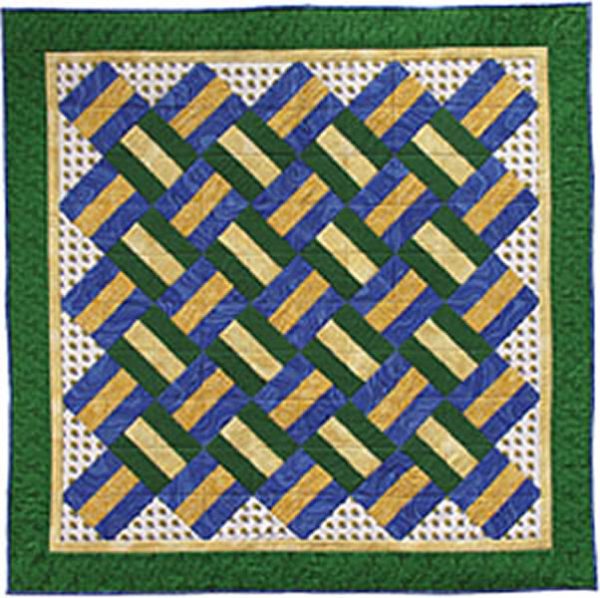 Cross Ties Quilt Pattern - Straight to the Point Series QW-04w  - Wholesale Product Online Sale