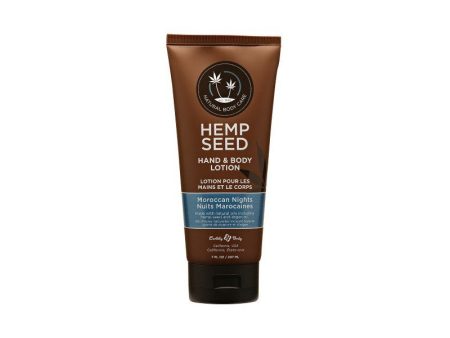 Hemp Seed rankų ir kūno pienelis Morrocan Nights +dovana Online Hot Sale