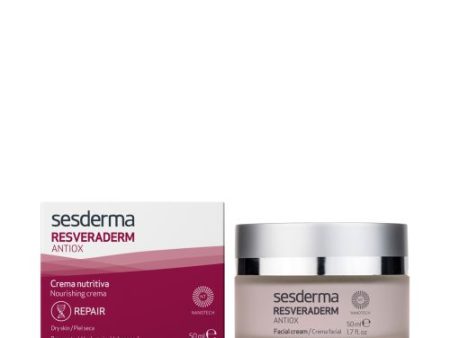 Sesderma RESVERADERM ANTIOX Maitinamasis kremas 50ml +dovana mini Sesderma priemonė Supply