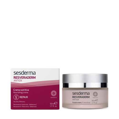 Sesderma RESVERADERM ANTIOX Maitinamasis kremas 50ml +dovana mini Sesderma priemonė Supply