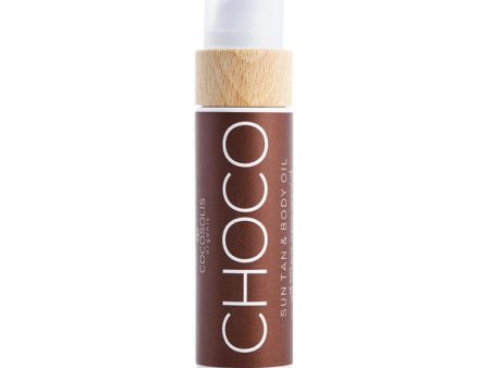 Cocosolis CHOCO organiškas įdegio aliejus veidui ir kūnui 110 ml Fashion