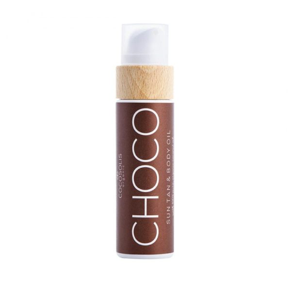 Cocosolis CHOCO organiškas įdegio aliejus veidui ir kūnui 110 ml Fashion