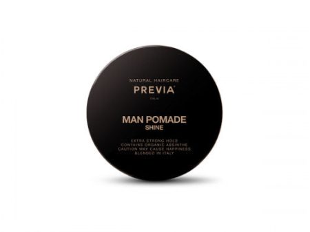 PREVIA Man Pomade Shine Plaukų pomada 100ml +dovana 3 vnt previa mėginukų Discount