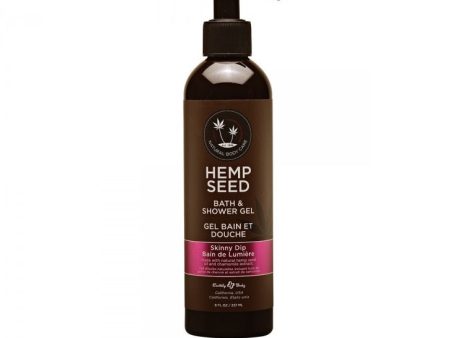 Hemp Seed kūno prausiklis Skinny Dip, 237 ml +dovana Discount