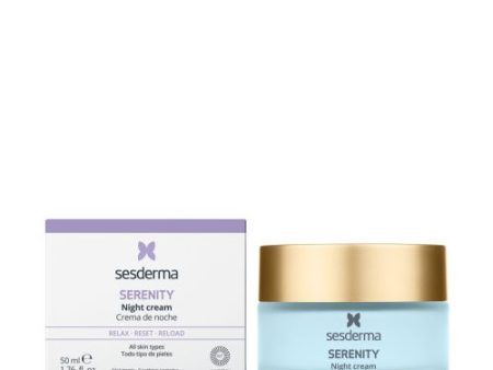 Sesderma SERENITY Naktinis kremas 50 ml +dovana mini Sesderma priemonė Discount