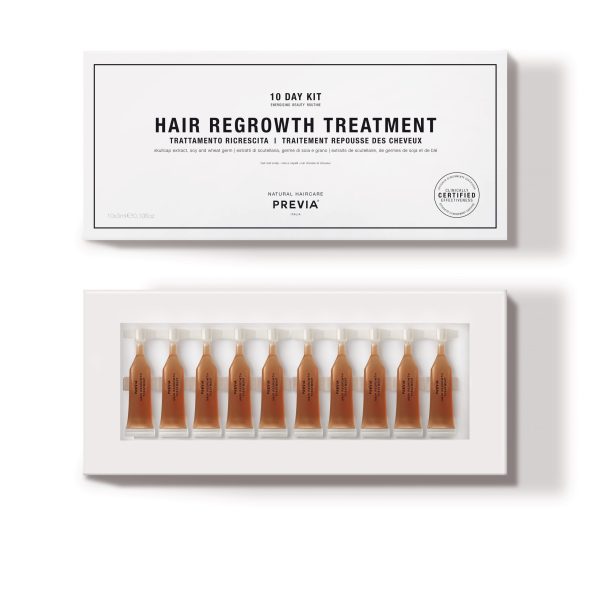 PREVIA Hair Regrowth Treatment Kraujotaką skatinančios ampolės 10x3ml +dovana Cheap