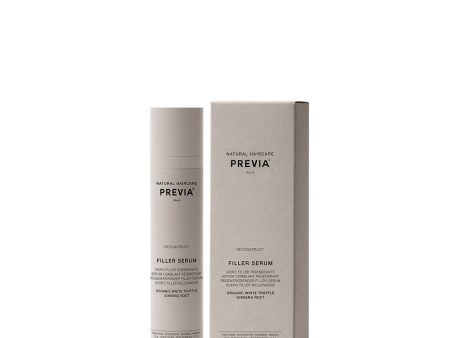 PREVIA Filler Serum Plauko struktūrą atstatantis serumas 50ml +dovana 3 vnt previa mėginukų For Cheap