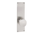 Emtek 8213.TAUS15.MRWH.LH SELECT Privacy , Sideplate Locksets Modern Non-Keyed 9  , T-Bar Stem , White Marble Handle.LH For Cheap